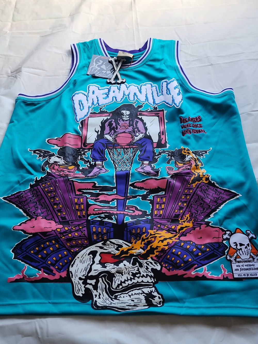 Dreamville MEN'S ' Graphic Tank Top - Teal